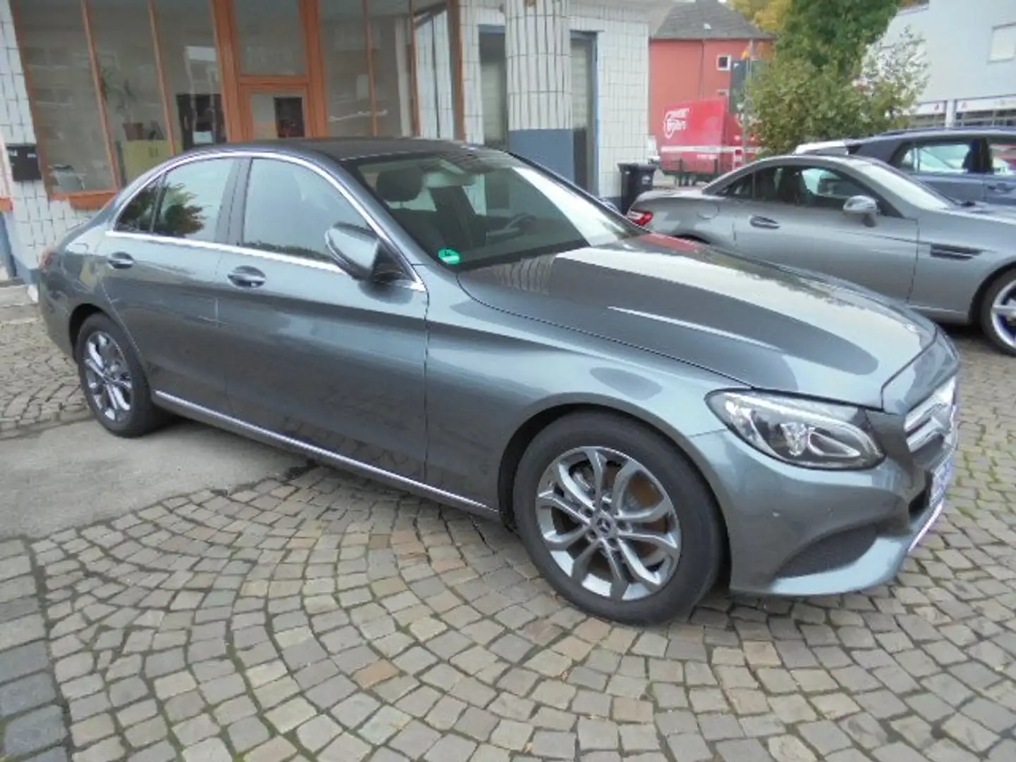 Mercedes-Benz C 180 C 180 9G-TRONIC Avantgarde Nur 52000 Km! voll LED Grau - 2