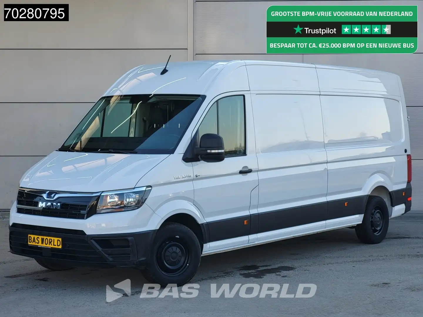 Volkswagen Crafter 140pk Automaat L4H3 Airco Camera Parkeersensoren L Bianco - 1
