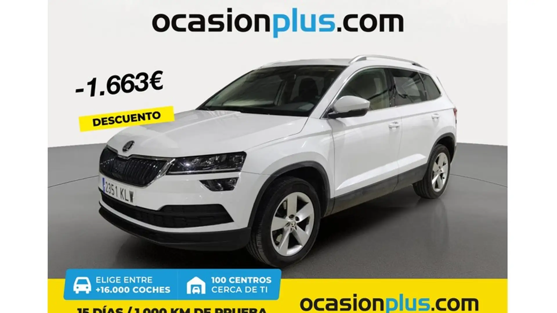 Skoda Karoq 1.0 TSI Ambition DSG Blanco - 1