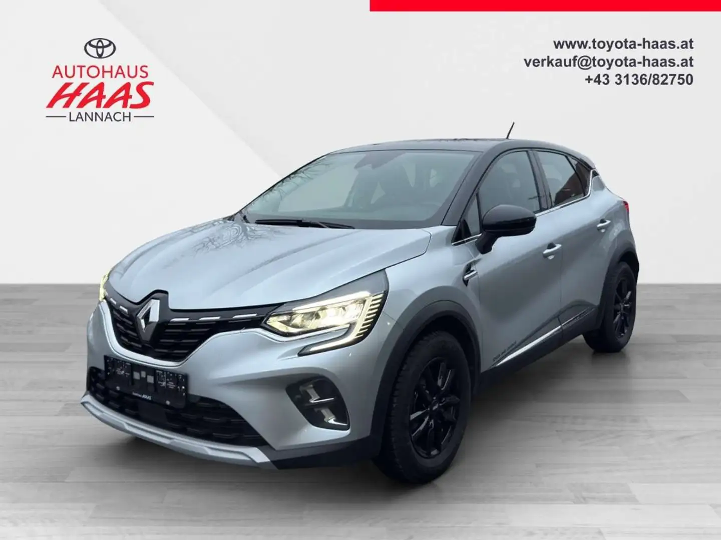 Renault Captur TCe 130 PF Intens Silber - 1