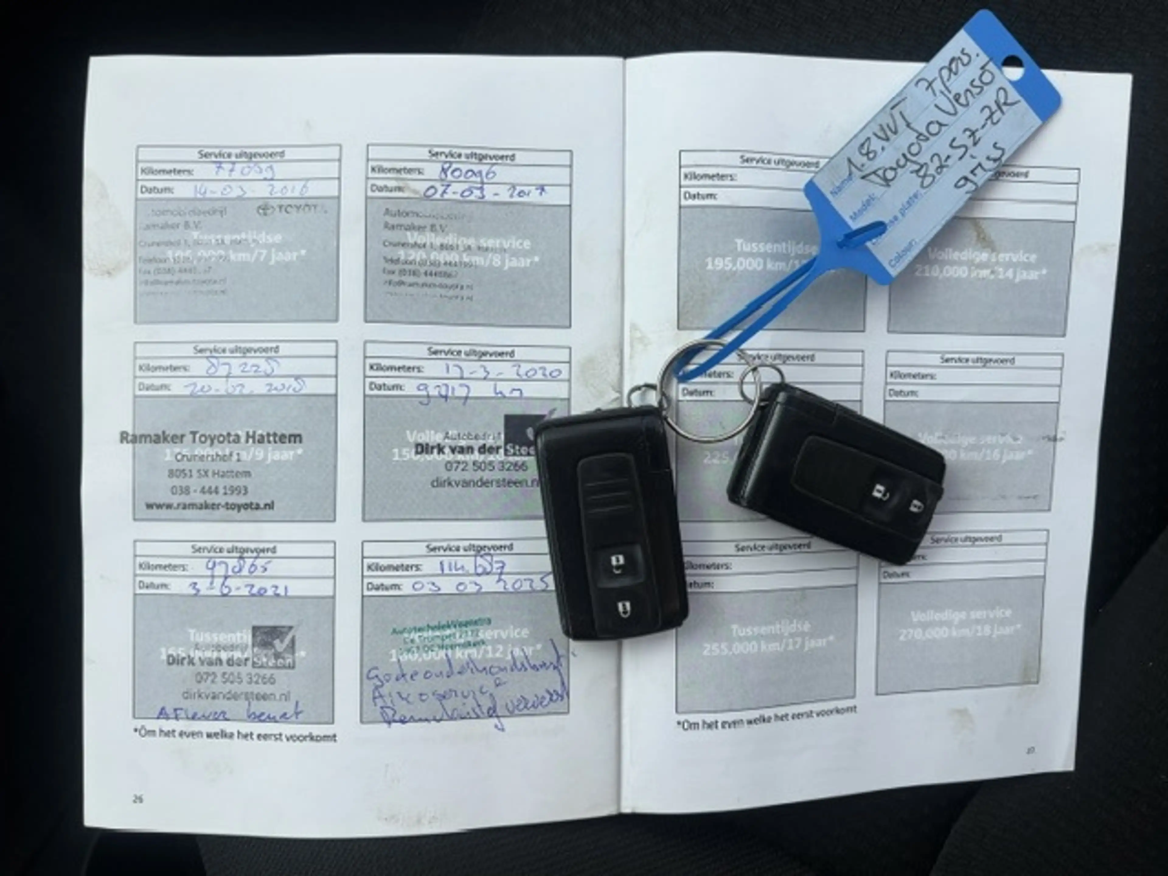 Toyota Verso 1.8 VVT-i Dynamic 7 Persoons! Automaat ECC Cruisec — photo 6