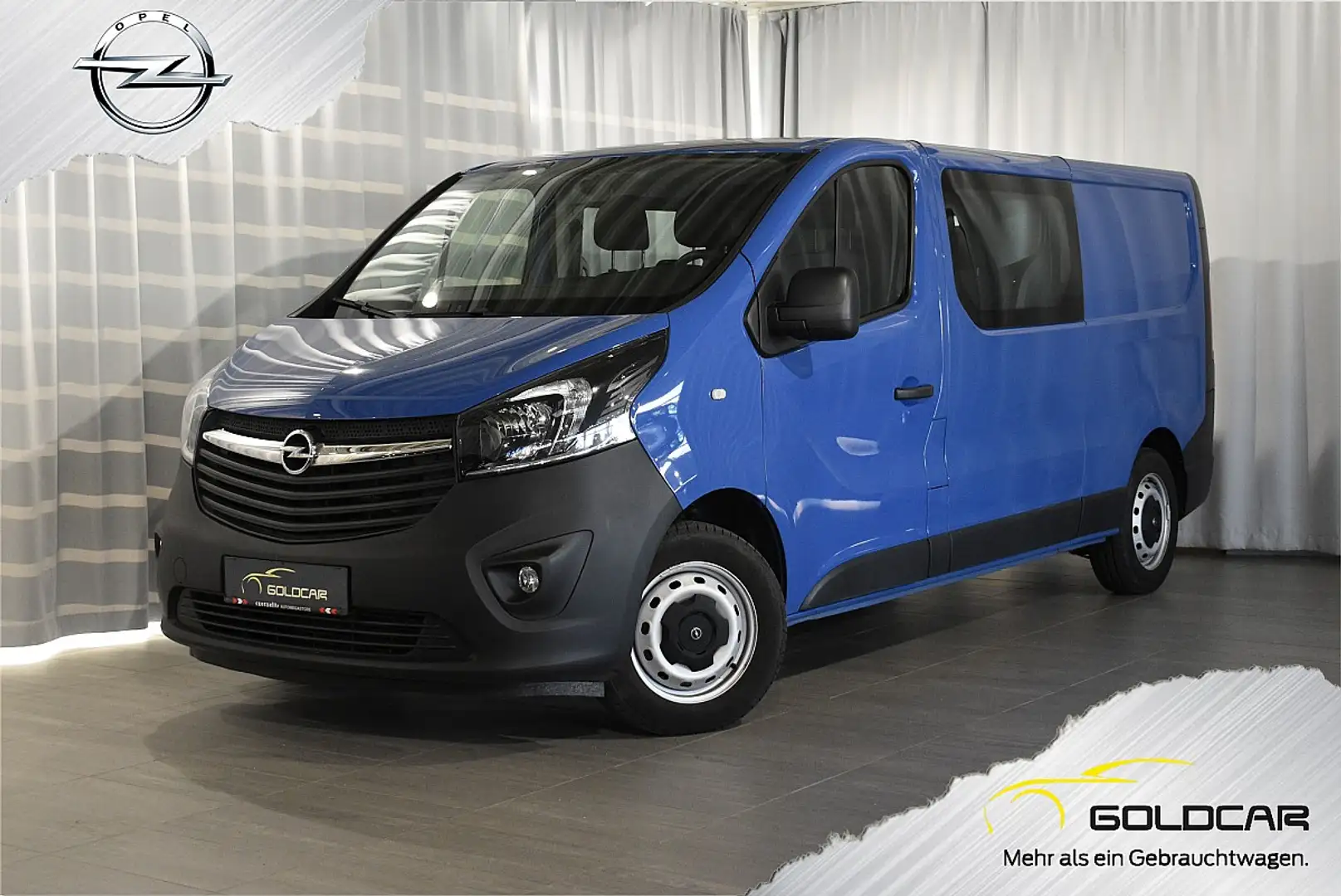 Opel Vivaro Vivaro DoKa L2H1 1,6 BiT. CDTI Ecotec BI 2,9t S... Blau - 1