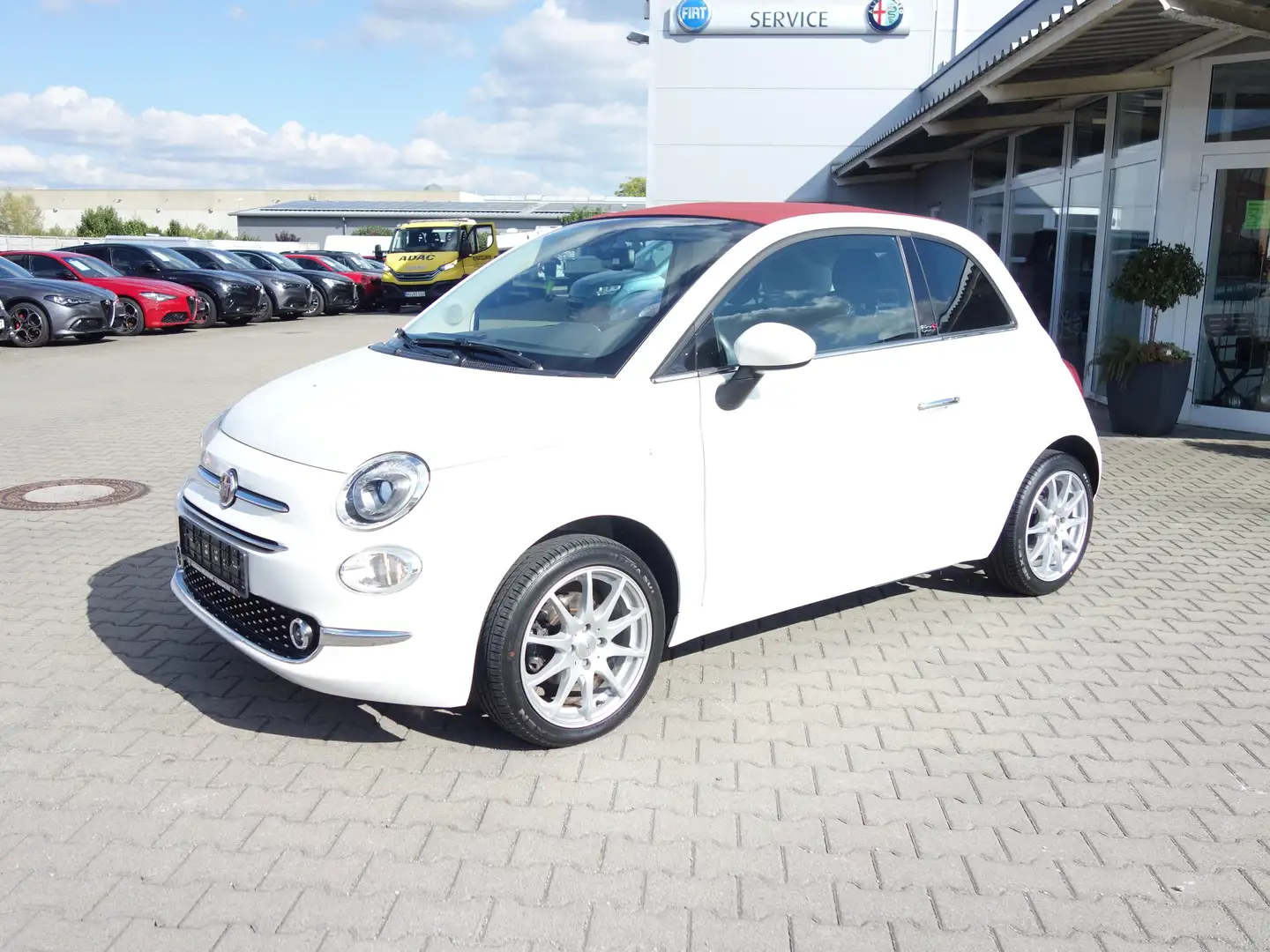 Fiat 500C Lounge * 7"Navi/Klimaautomatik/PDC* Weiß - 1