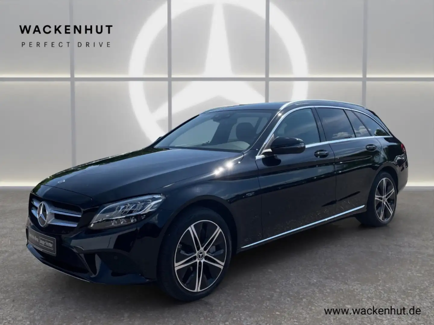 Mercedes-Benz C 300 de T AVANTGARDE LED DISTRONIC KAMERA TOTWINKEL Zwart - 1