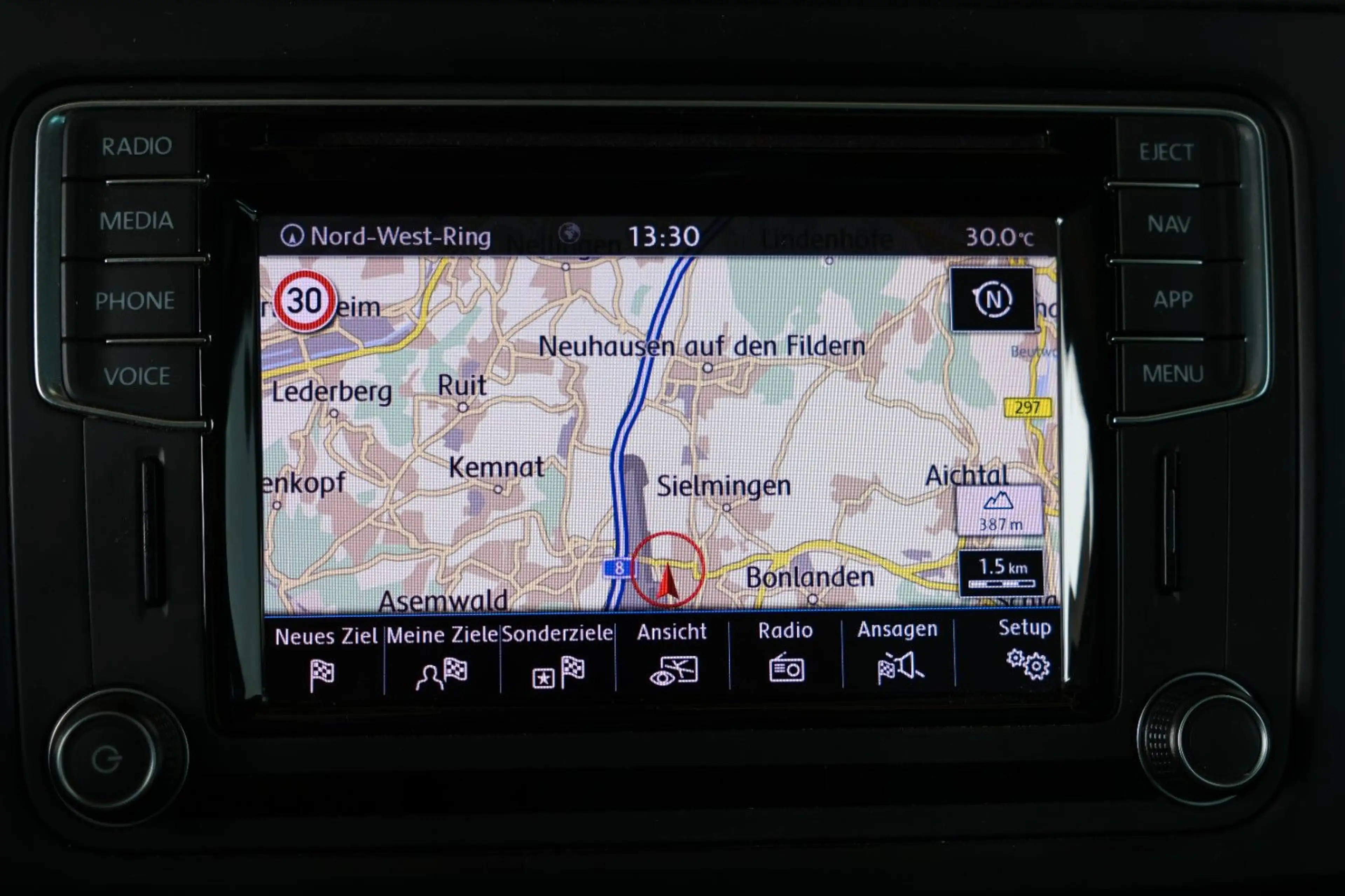 Volkswagen Sharan Highline Pano AHK Kam Alcantara 7-Sitze — photo 14