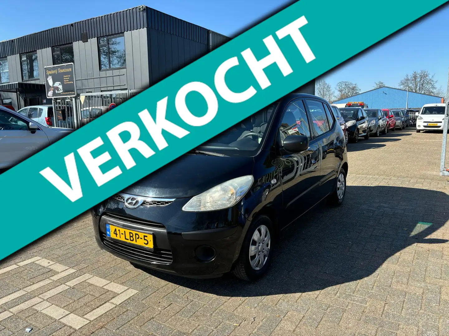 Hyundai i10 1.25i Active Cool - Airco - Volledig onderhouden Zwart - 1