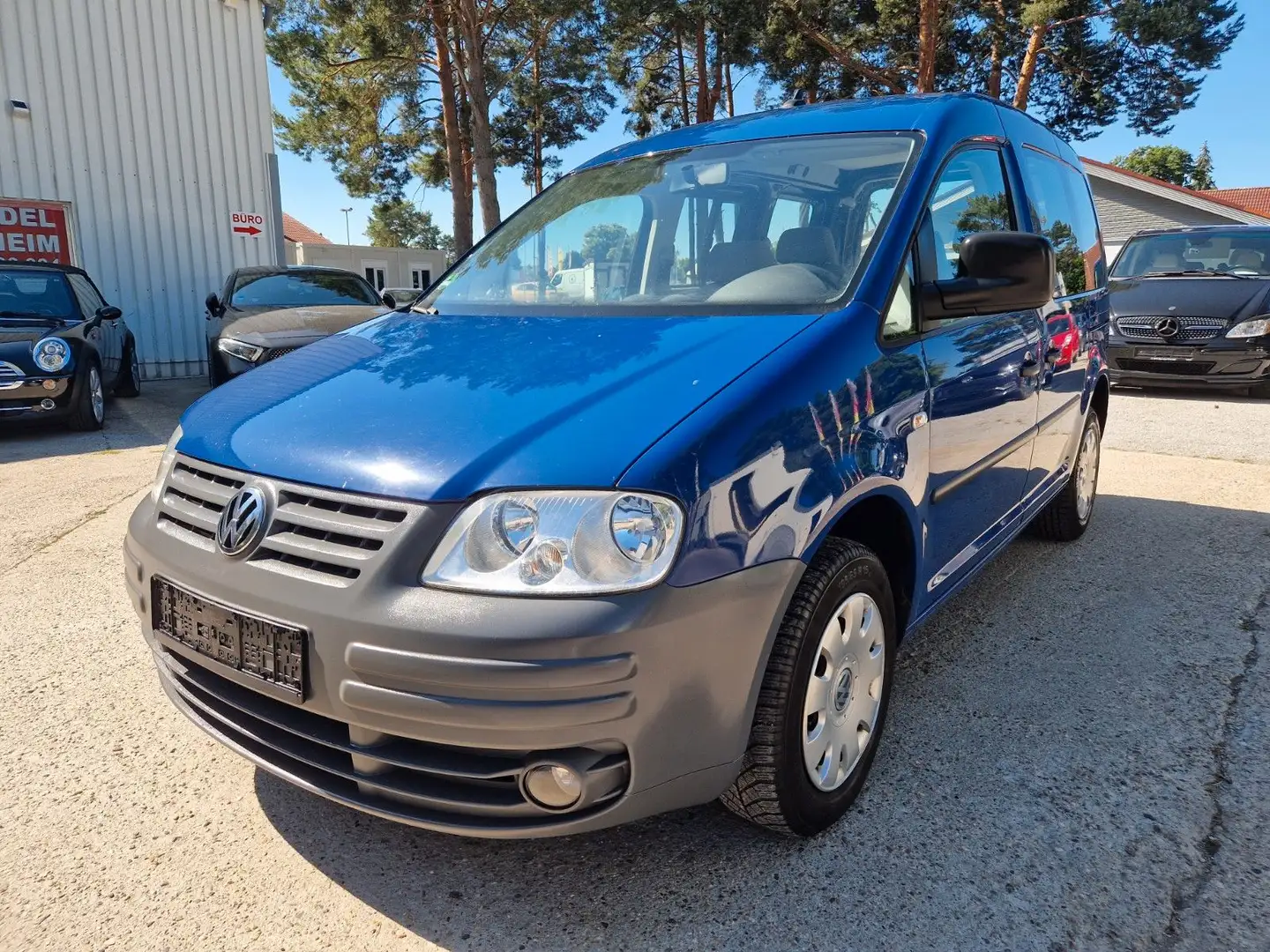 Volkswagen Caddy CADDY 1.9TDi LiFE STANDHEiZG.2xSCHiEBETÜR PDC Blau - 1