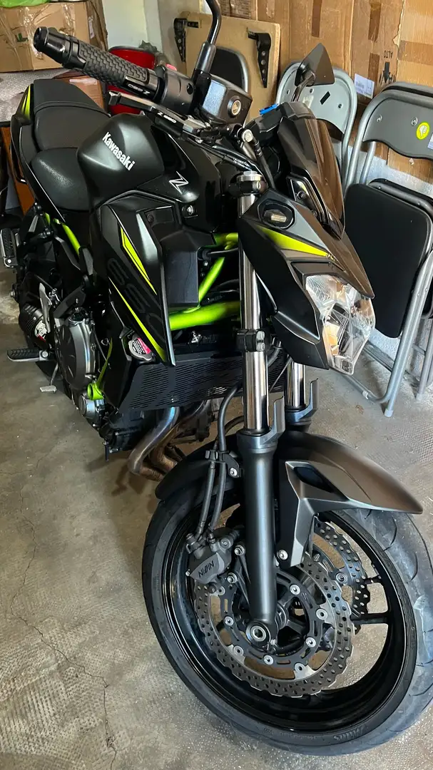 Kawasaki Z 650 Verde - 1