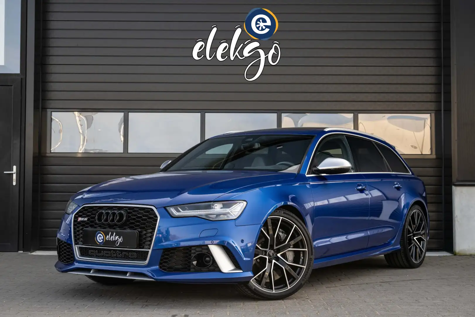 Audi RS6 Avant 4.0 TFSI C7 Quattro Performance|KERAMISCH|PA Albastru - 1