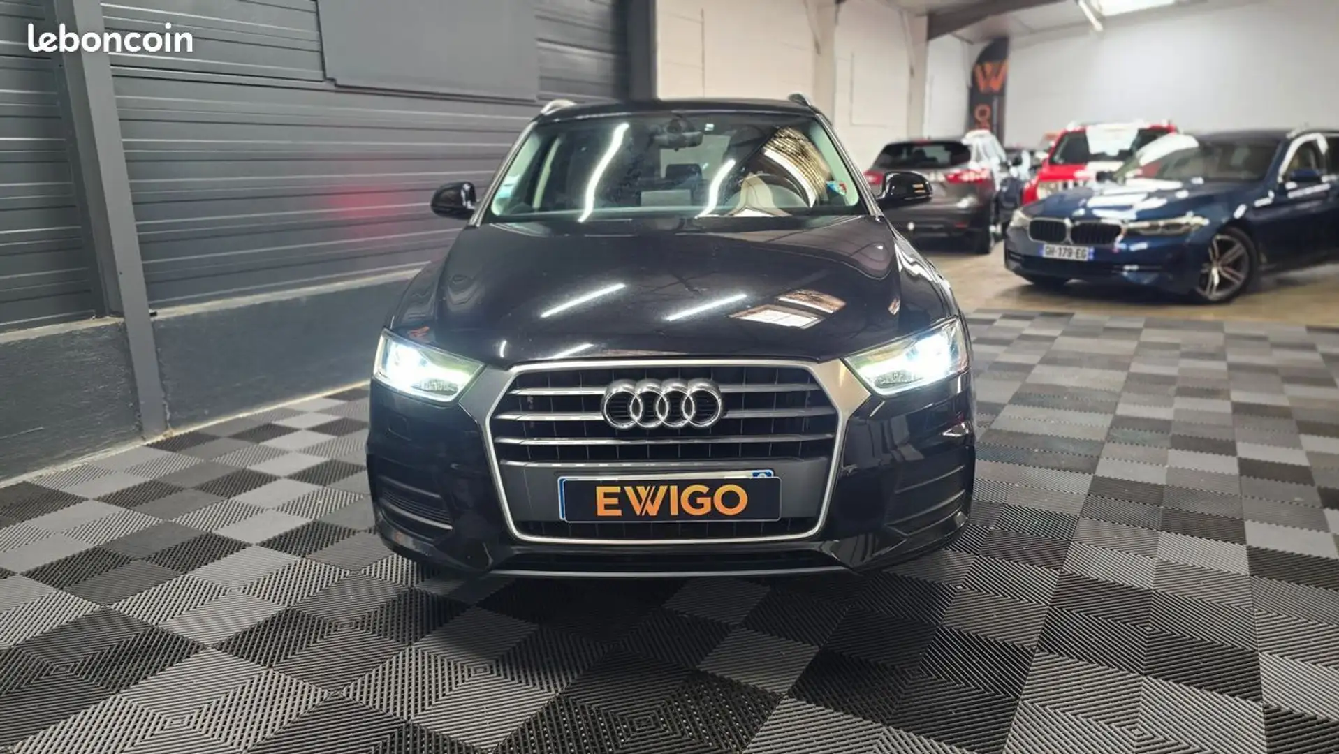 Audi Q3 1.4 tfsi 150 ultra Zwart - 2