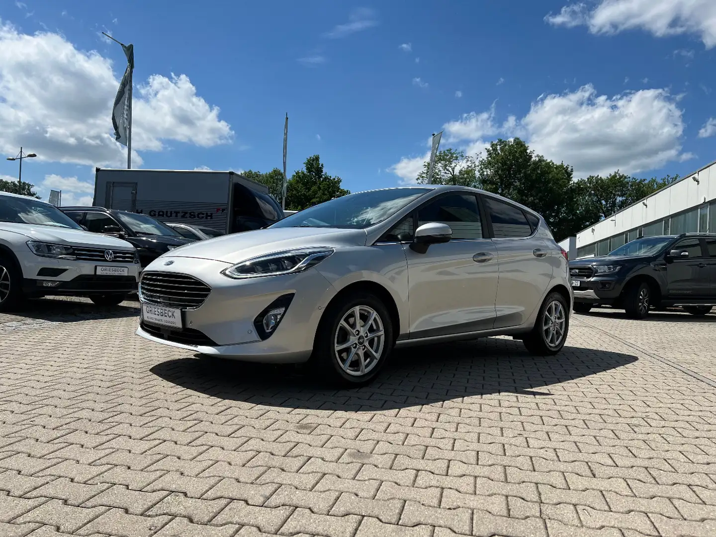 Ford Fiesta 1.0 EcoBoost Titanium X *LED Navi ACC DAB Silber - 1