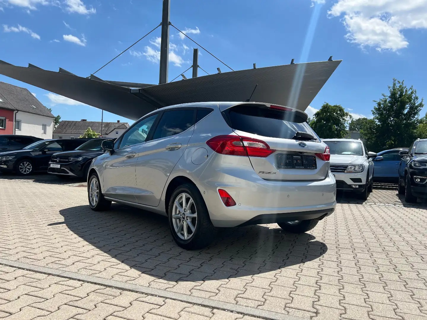 Ford Fiesta 1.0 EcoBoost Titanium X *LED Navi ACC DAB Silber - 2