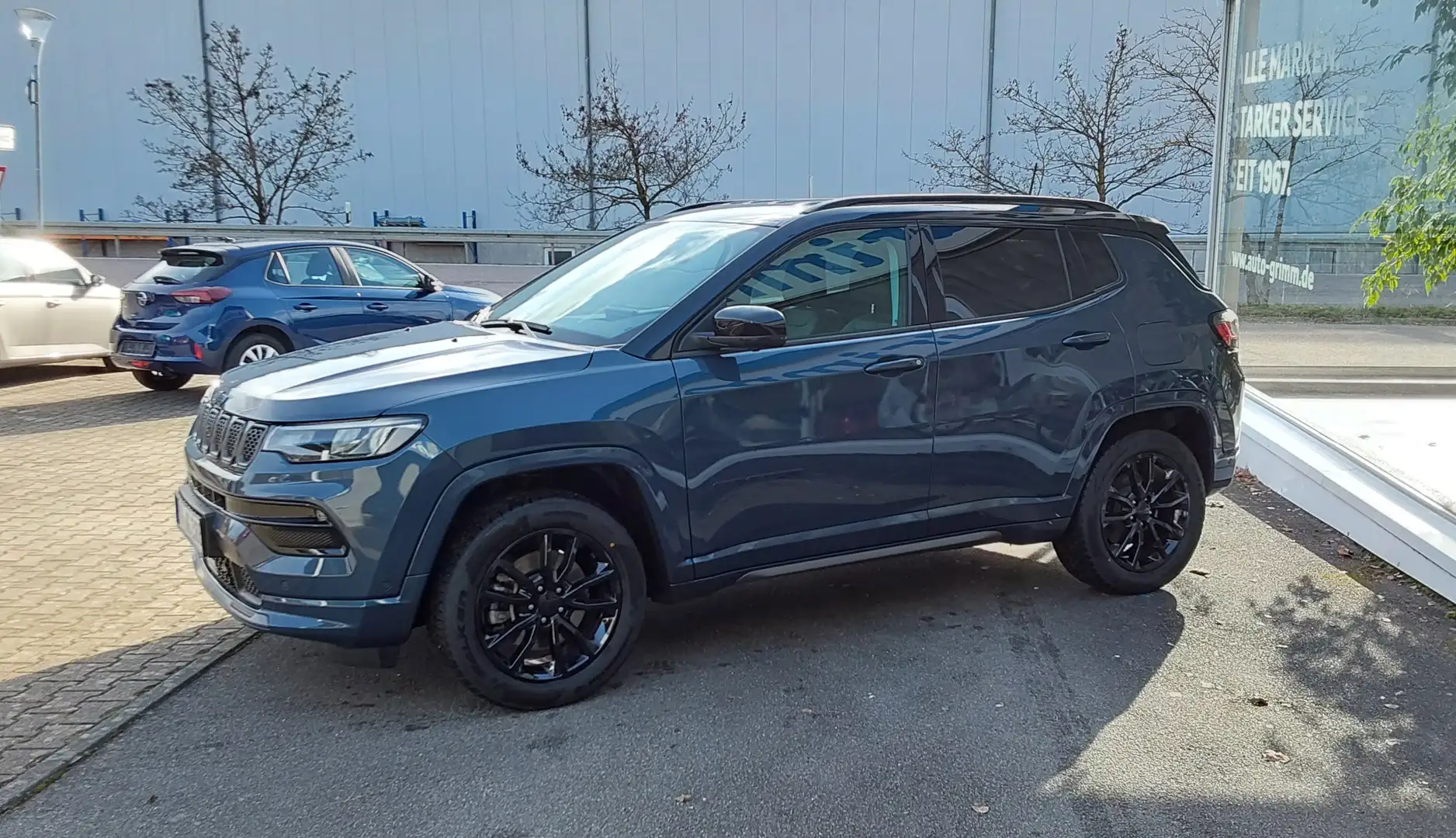 Jeep Compass 1.3 T4 4xe S PLUG-IN HYBRID 241PS Automatik Bleu - 2