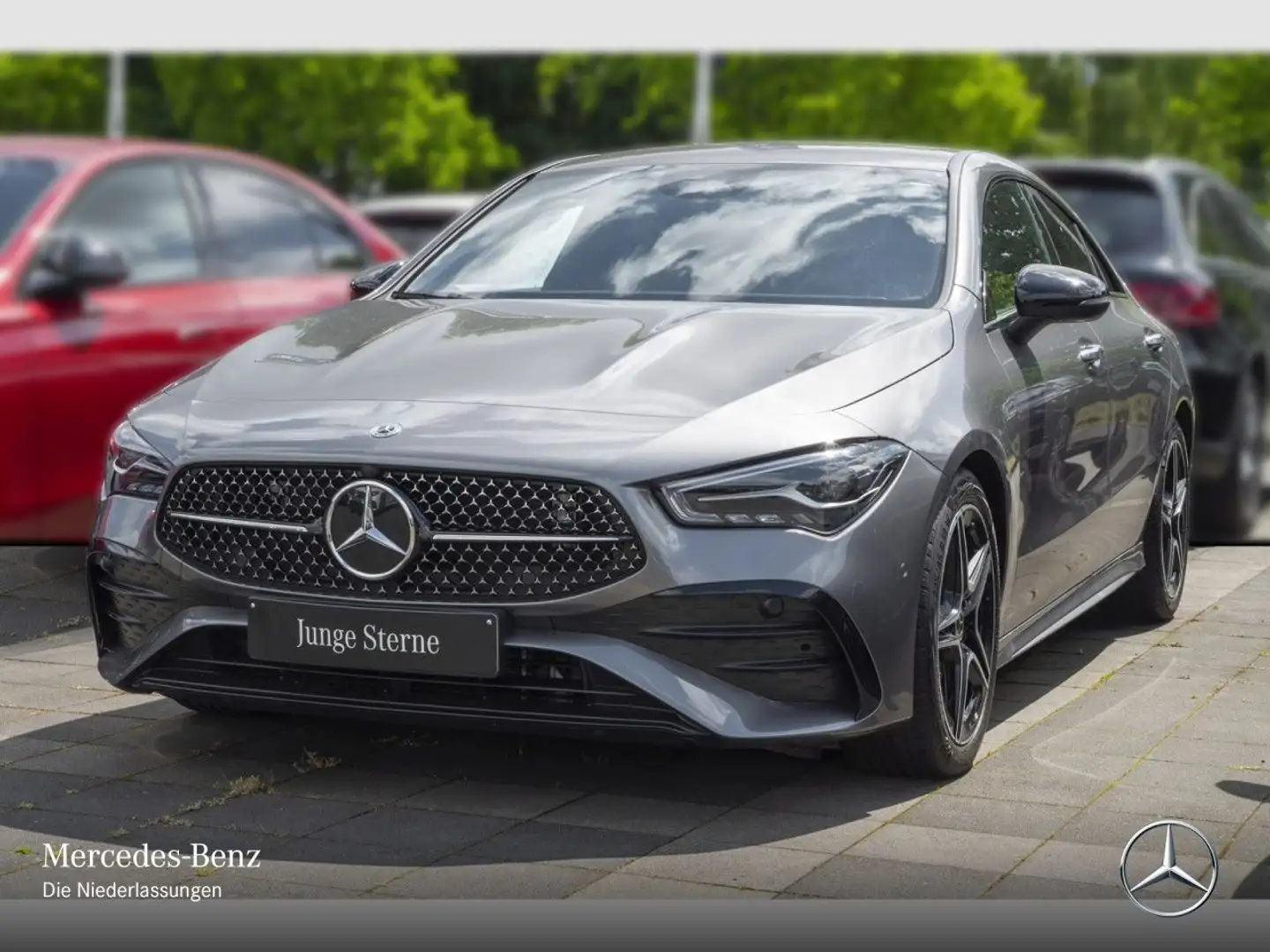 Mercedes-Benz CLA 200 AMG+NIGHT+AHK+LED+KAMERA+TOTW+KEYLESS+7G Grau - 2