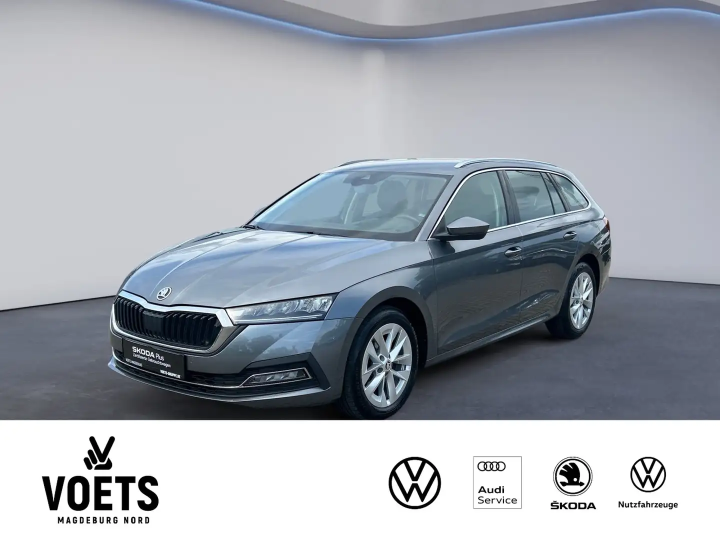 Skoda Octavia Combi 2.0TDI STYLE DSG Gris - 1