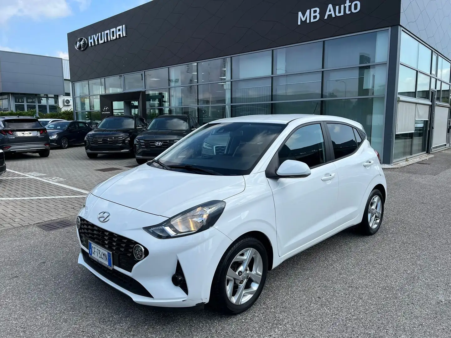 Hyundai i10 i10 1.0 MPI Tech Bianco - 1