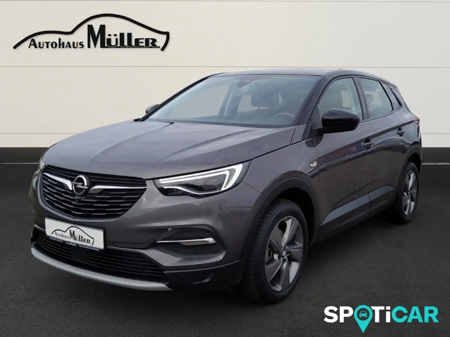 Opel Grandland Elegance 1.2 Turbo Autom. +Navi+LED+Allwetter+Sitz Grau - 1