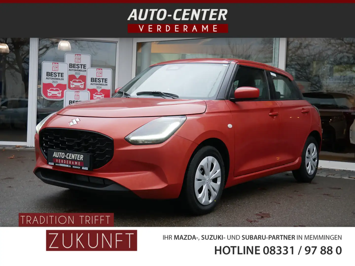Suzuki Swift 1.2 Dualjet Hybrid Club NAVI ACC LED Orange - 1