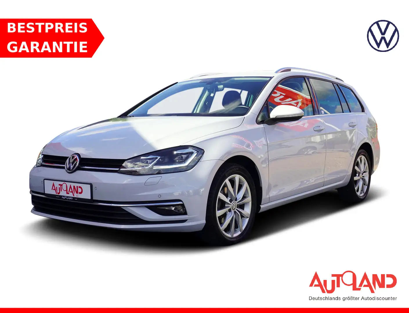Volkswagen Golf VII 1.5 TSI Variant Highline LED Navi ACC Blanc - 1