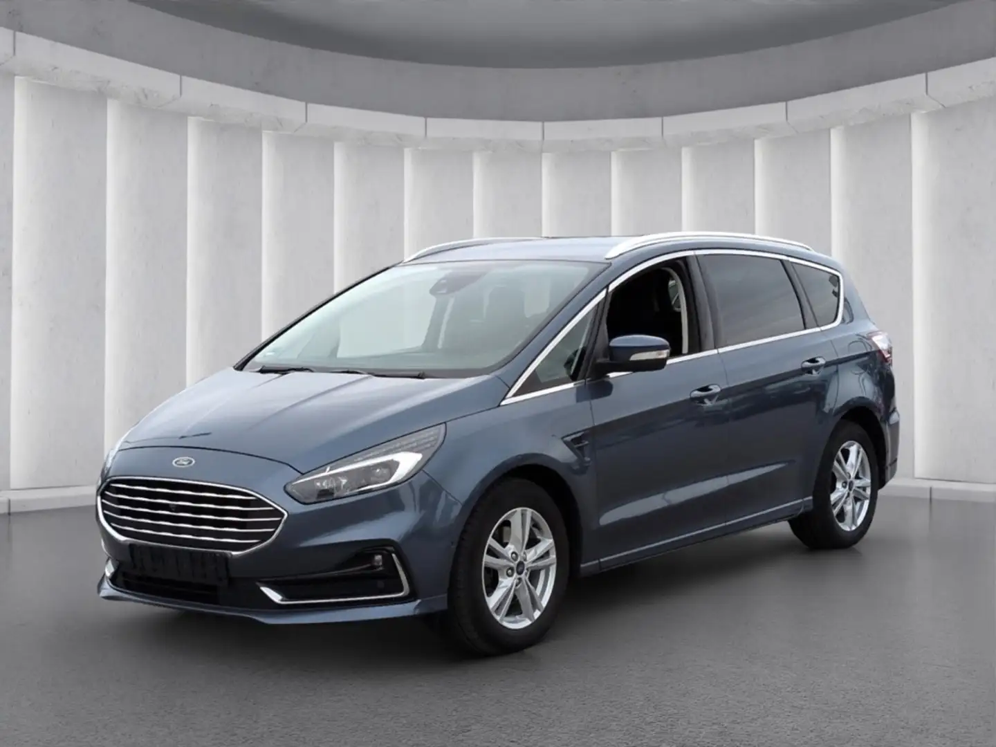 Ford S-Max Titanium 2.0D*Autom AHK LED ACC 2xKam Navi Blau - 2