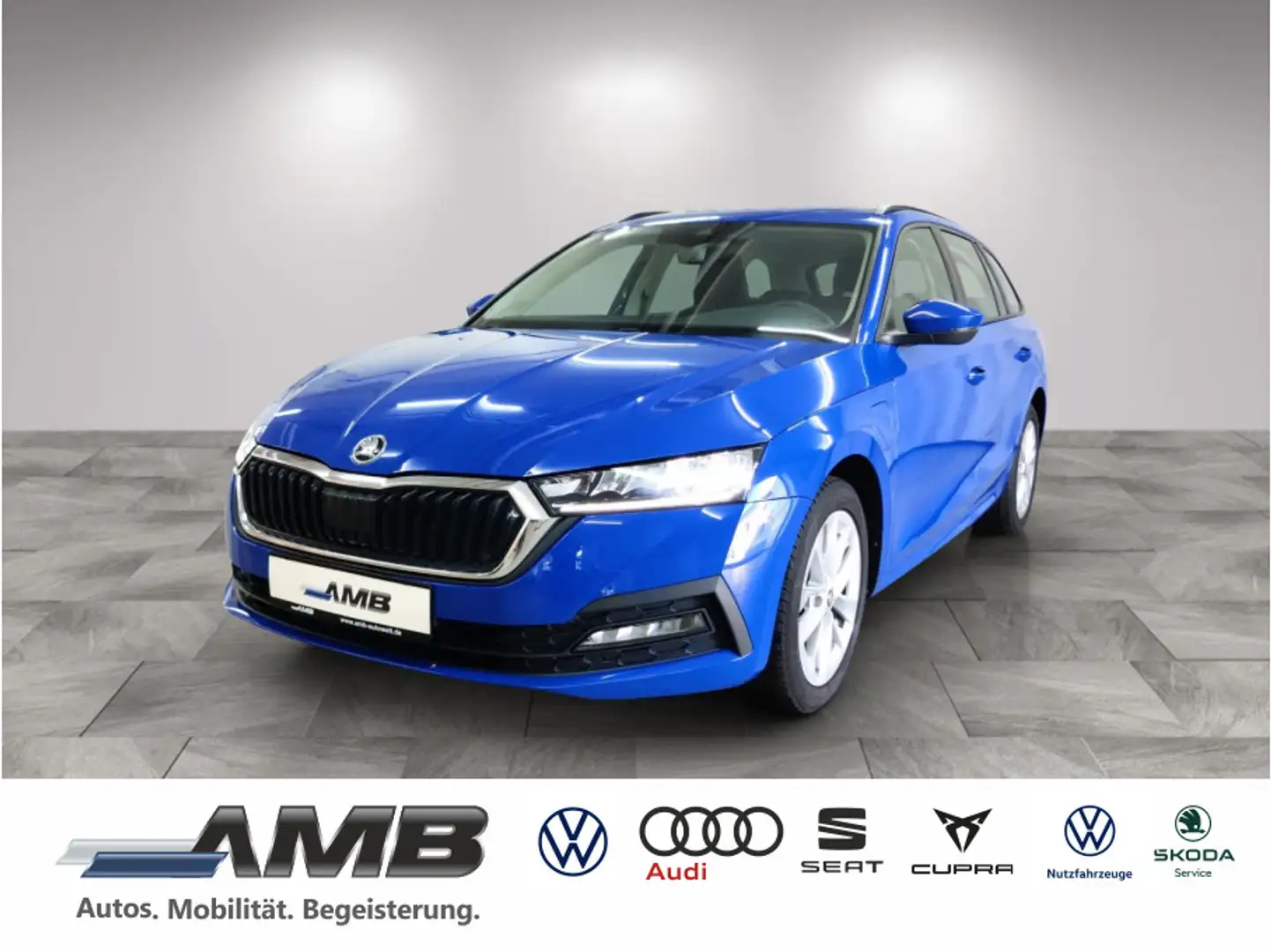 Skoda Octavia Combi Ambition 1.4 TSI iV AHK/vC/Sitzhzg Blau - 1