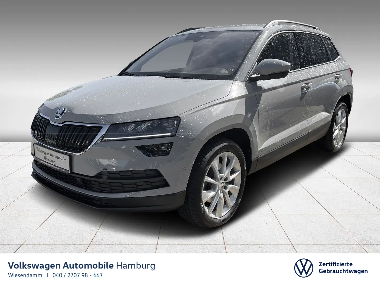Skoda Karoq 2.0 TDI DSG Style 4x4 KAMERA/LED/NAVI/ACC Gris - 1