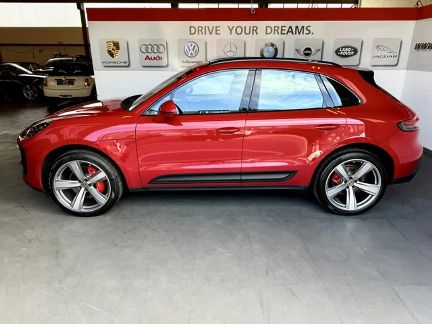 Porsche Macan S *1.Hd.*MwSt.außweisbar*Garantie*ab3,99%* Rot - 2