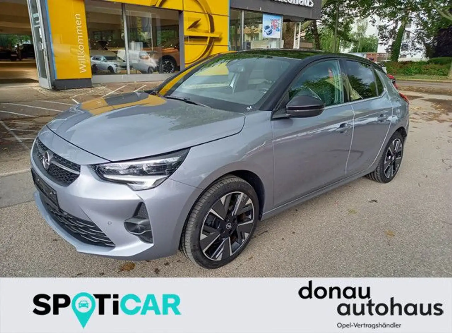 Opel Corsa e Ultimate Kamera Alcantara Matrix Gris - 1