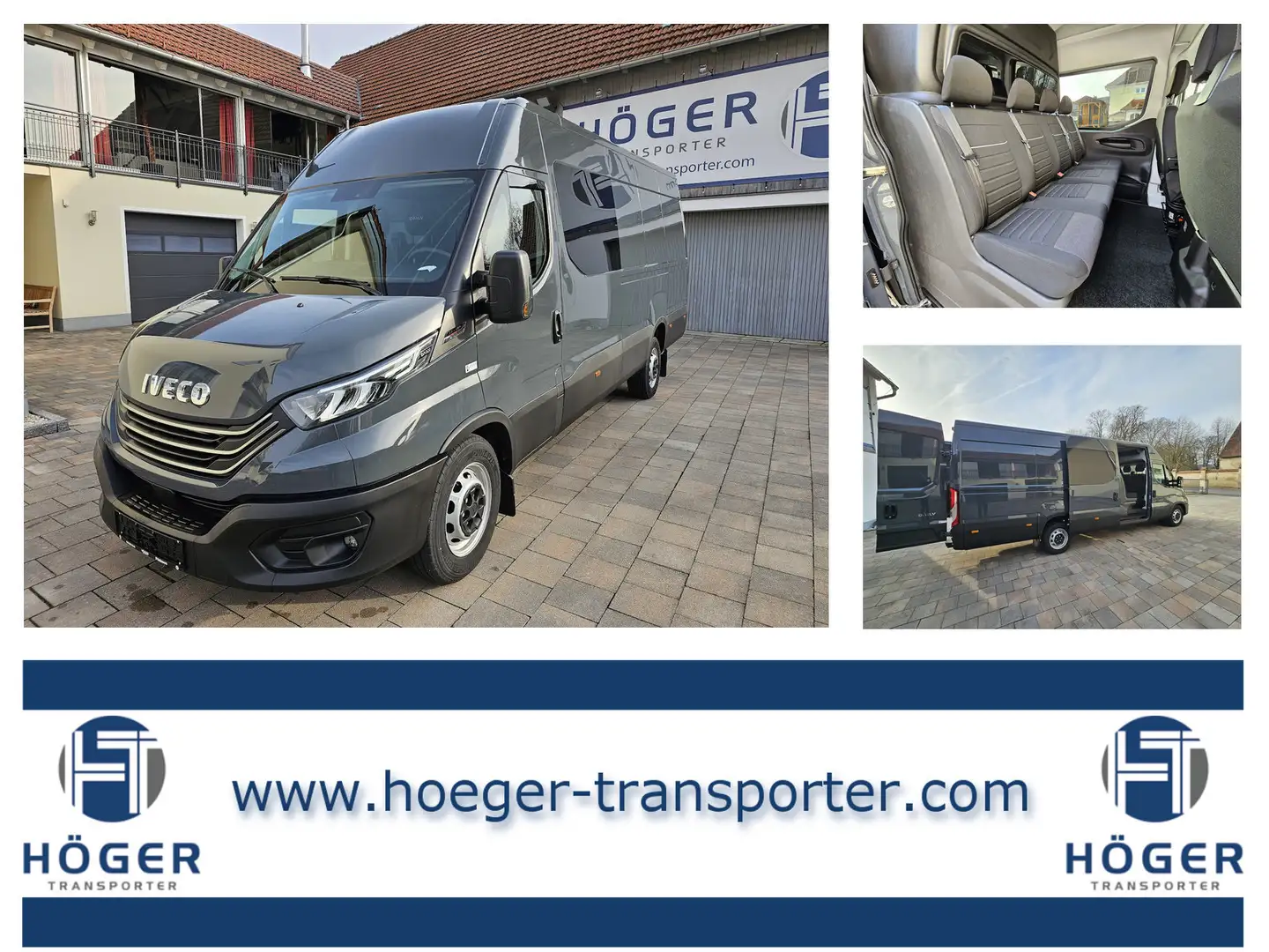 Iveco Daily 35S18HA8V DOKA Snoeks Mixto Hi-Matic 16m³ Grau - 1