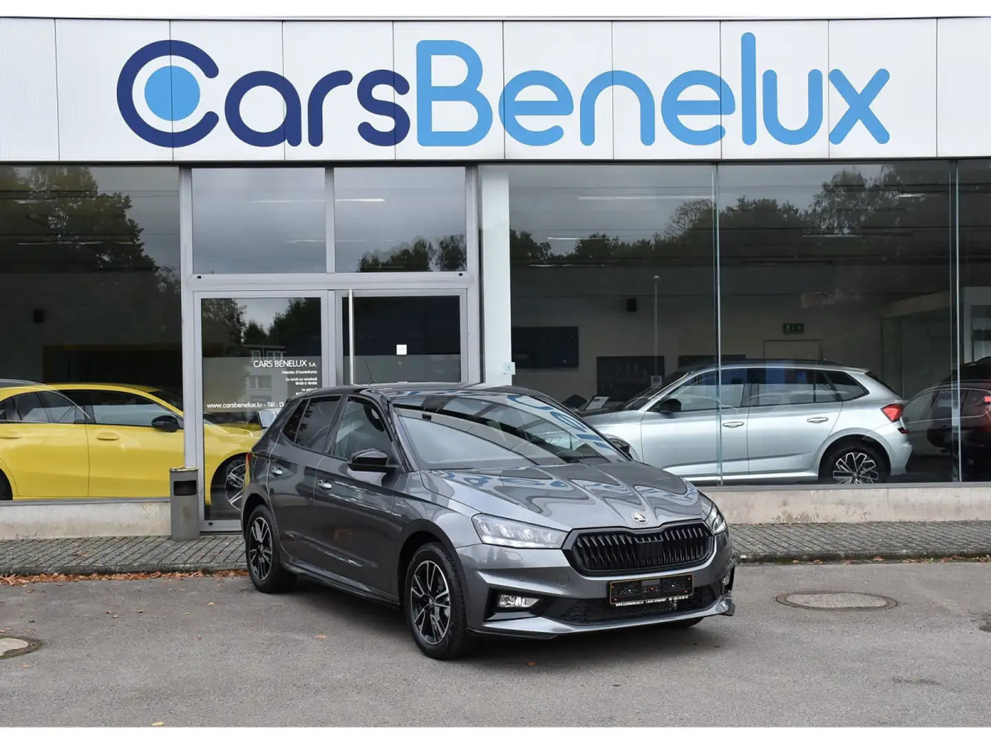 Skoda Fabia 1.0 TSI Monte Carlo DSG ACC TRAVEL CAM KESSY NEUVE Gris - 1