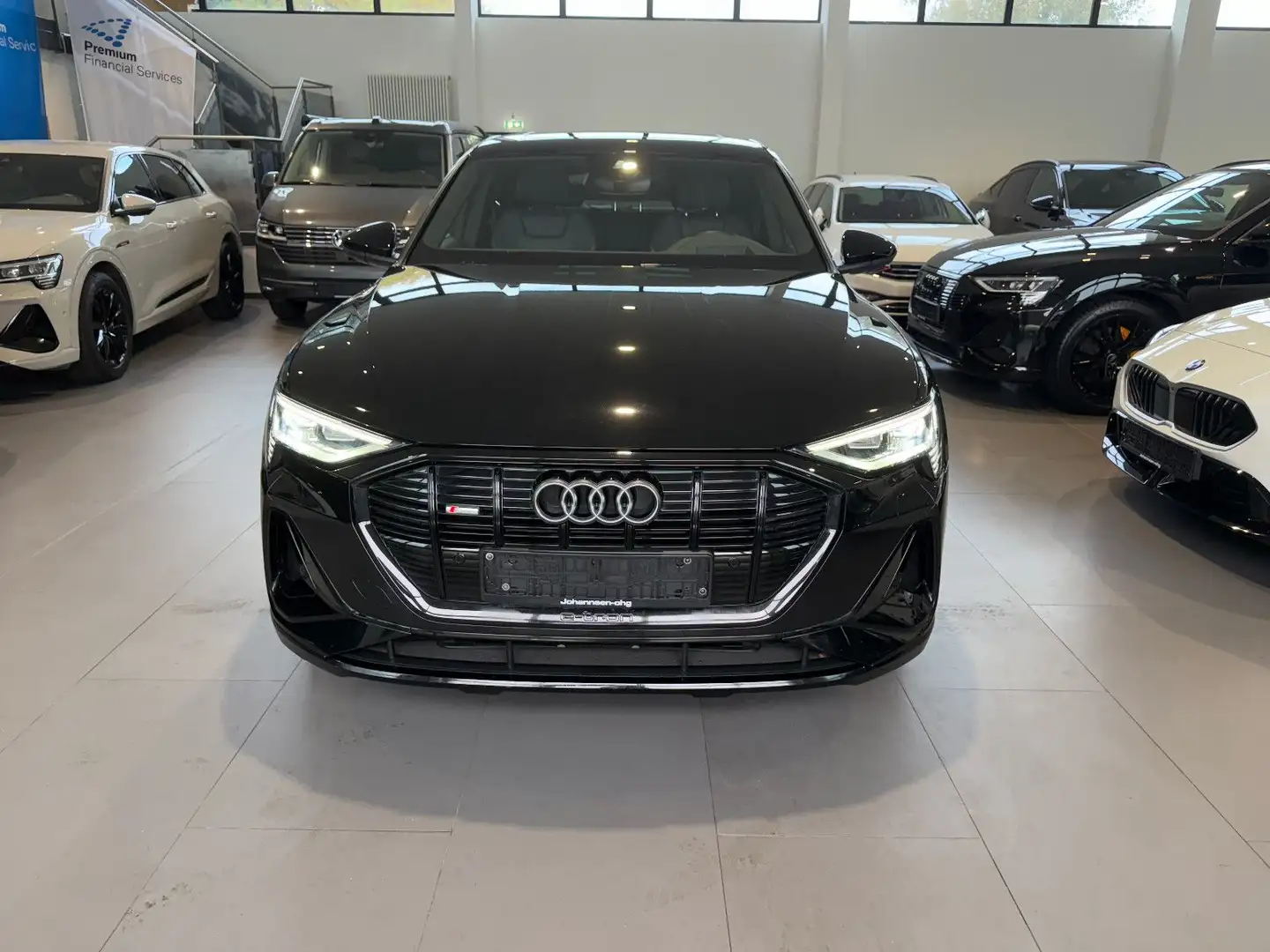 Audi e-tron 55 quattro S line PANO/B&O/HUD/KAM/MATRIX Schwarz - 2