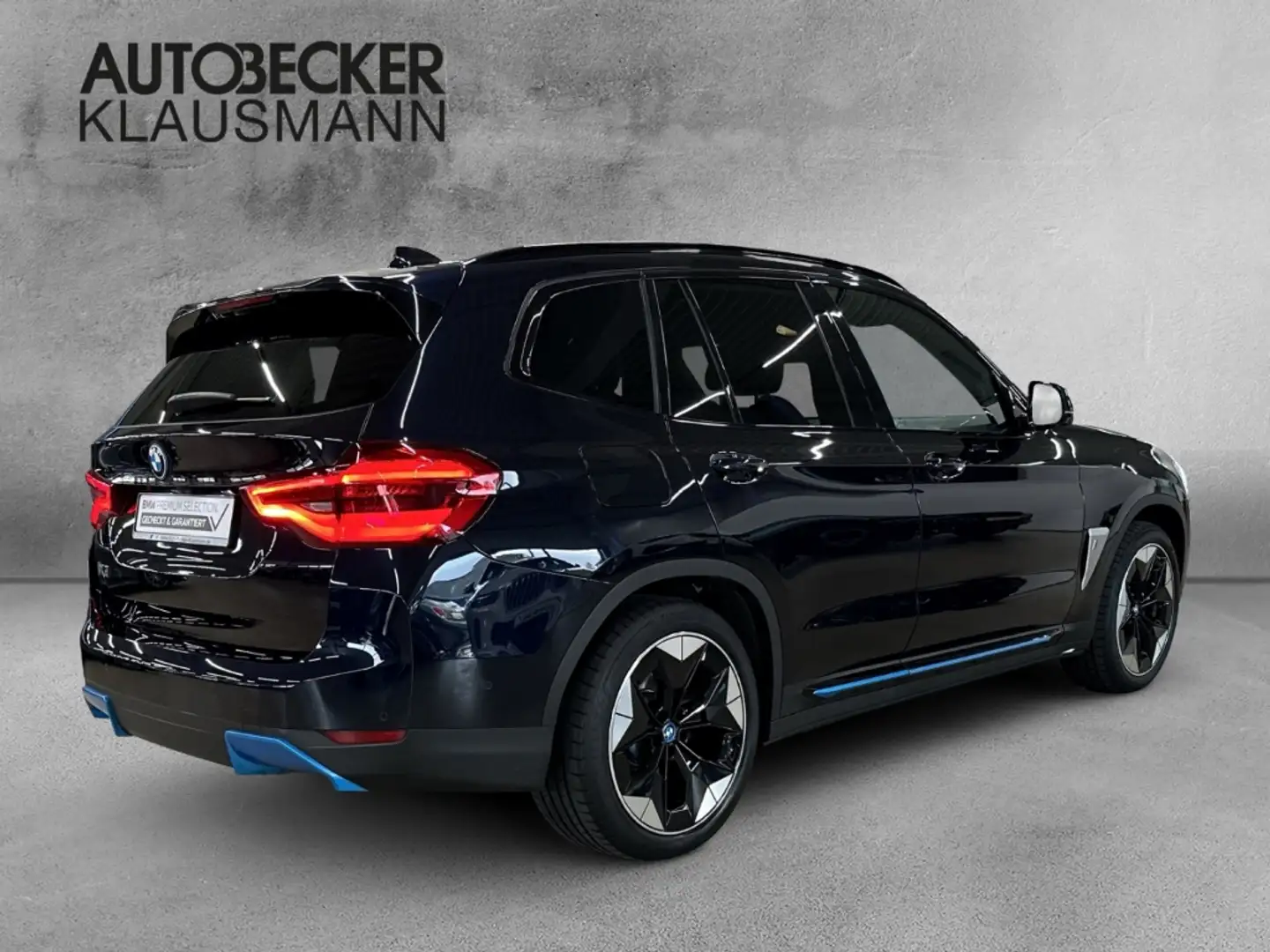 BMW iX3 IMPRESSIVE LC PROF NAVI AHK HuD KAMERA 360° Fekete - 2