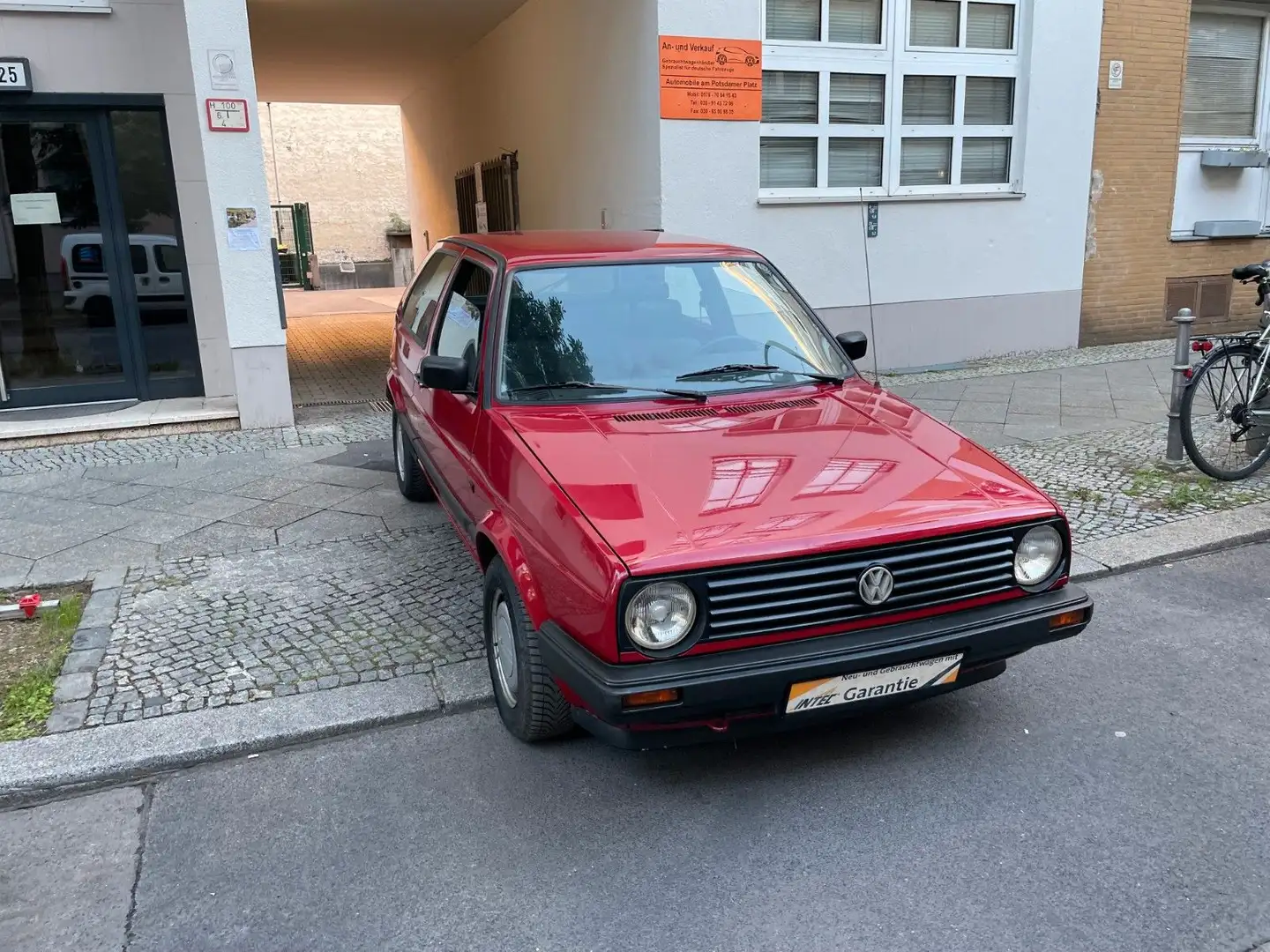 Volkswagen Golf H -Zulassung /Neu TÜV/ Top Zustand Rot - 1