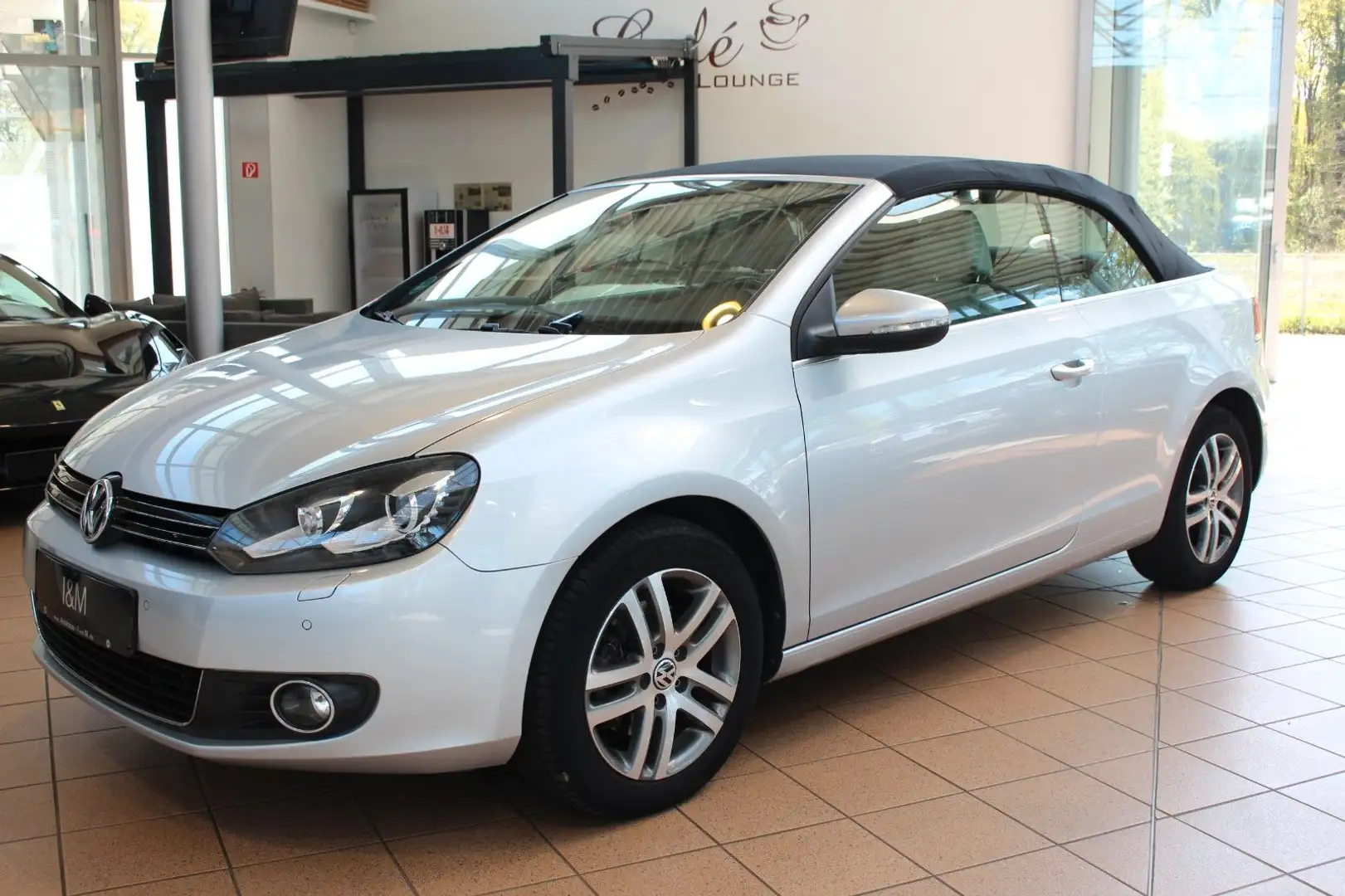 Volkswagen Golf VI Cabriolet Exclusive+Xenon+PDC+Klima+SHZ+ Argento - 1