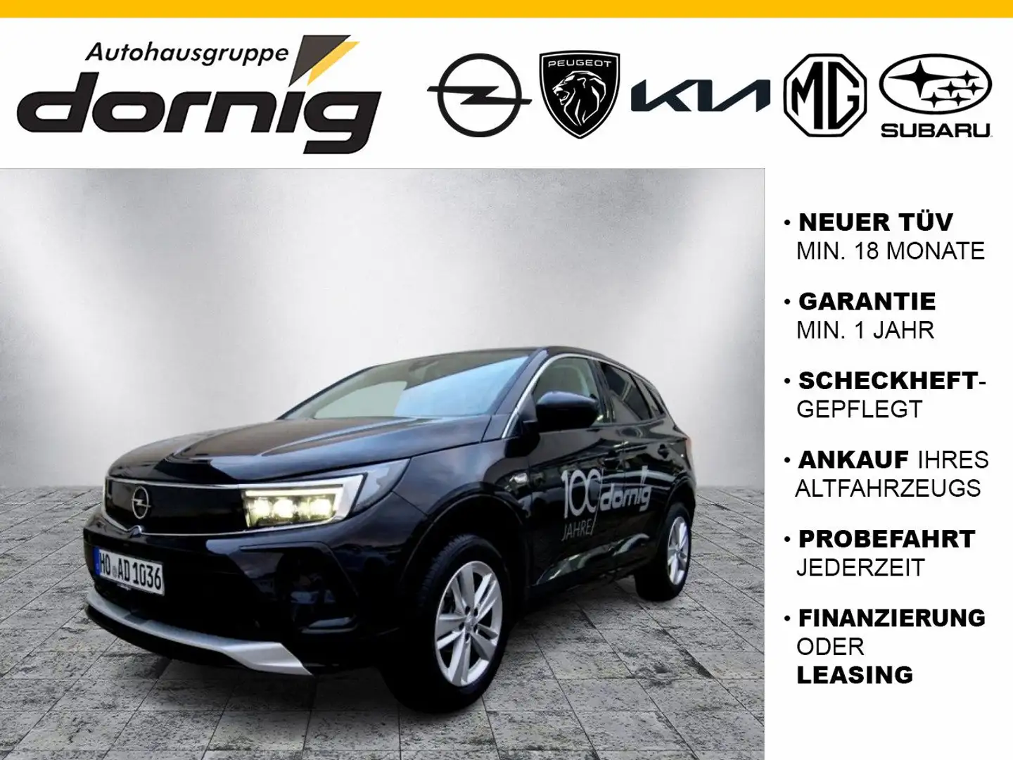 Opel Grandland X Grandland Elegance 1.5D,Busin.-Pre.Paket Schwarz - 1