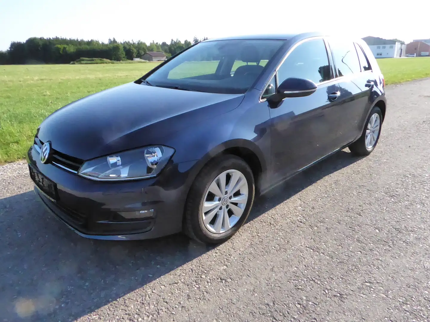 Volkswagen Golf Comfortline,Klimaauto,SHZ,BC,Tempo,MFL,AHK,1 Hand Blau - 1