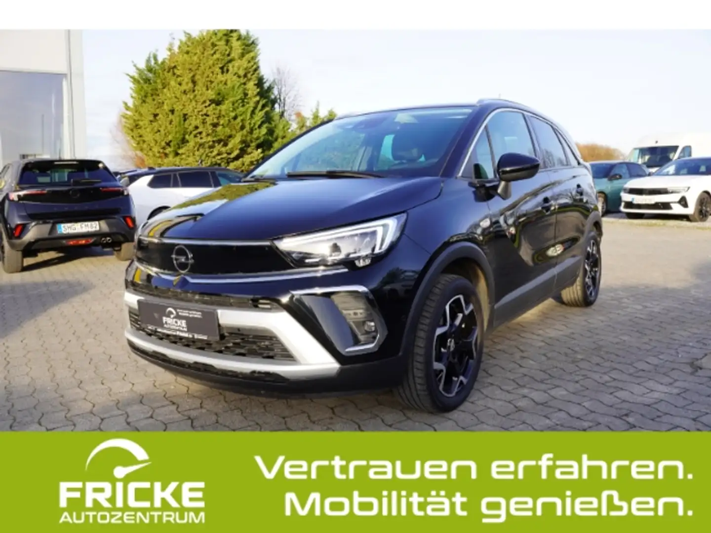 Opel Crossland Elegance +PDC+DAB+Navi+AppleCarpl.+Rückfahrkam. Schwarz - 1