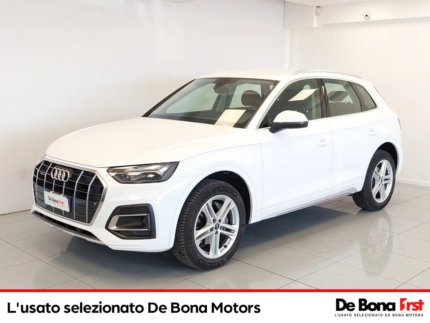 Audi Q5 40 2.0 tdi mhev 12v business advanced quattro s-tr Bianco - 1