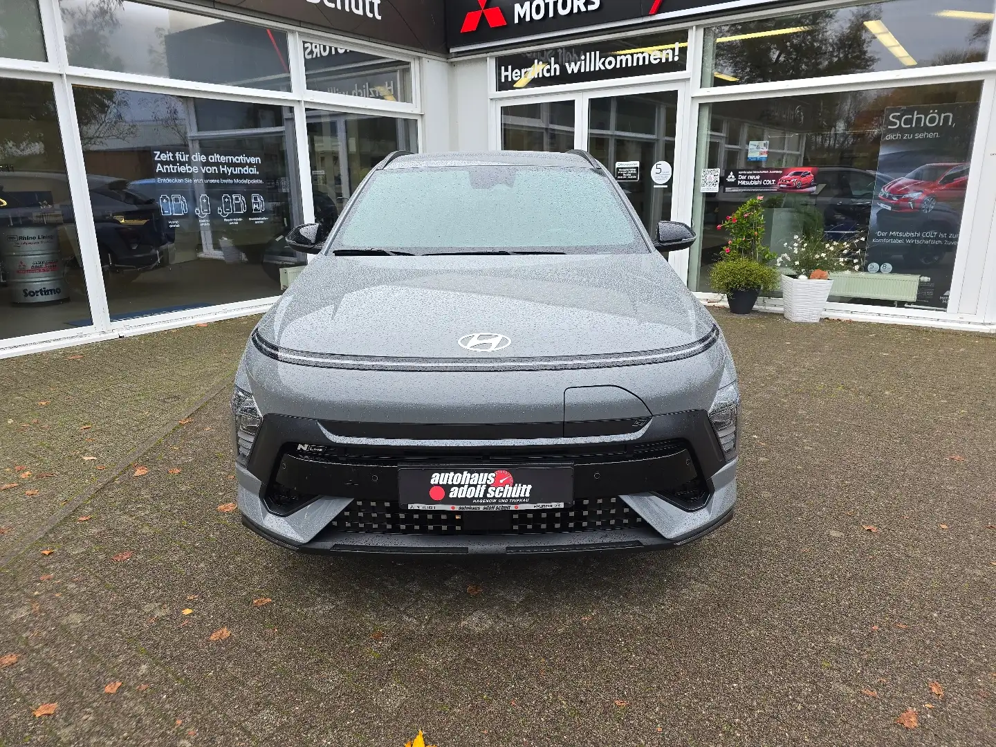Hyundai KONA SX2 EV 65,4KWH N LINE EL. HECKKLAPP Gris - 2