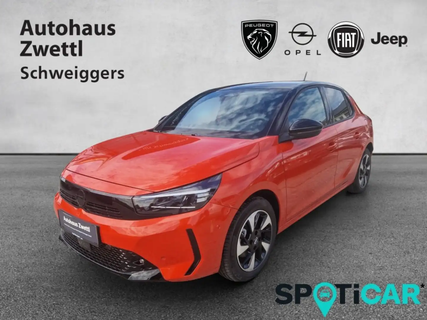Opel Corsa YES Elektro 156PS 54KWh Orange - 1