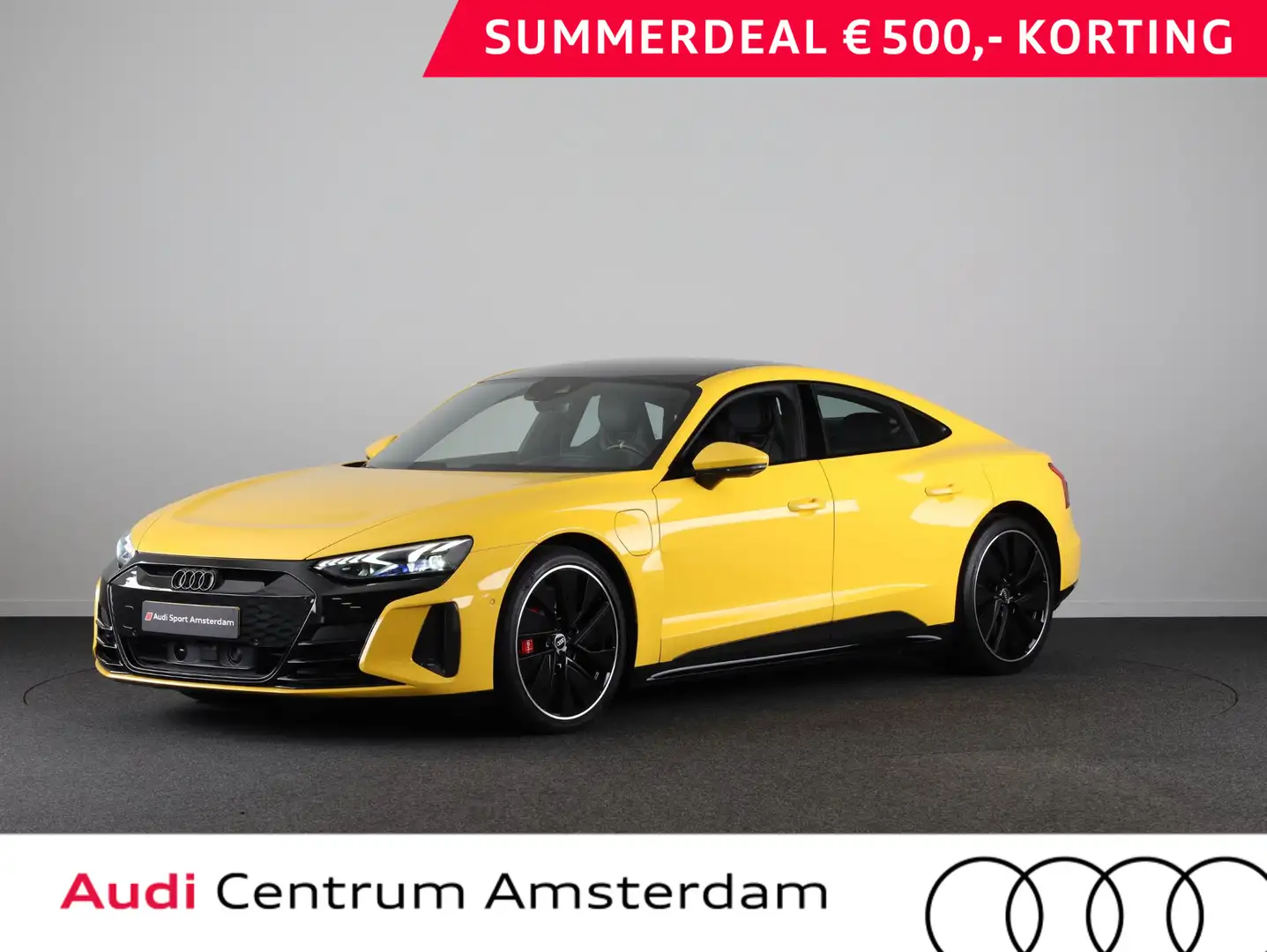 Audi RS e-tron GT 93 kWh 600pk | Matrix Laser Led | Optiekpakket Car Jaune - 1