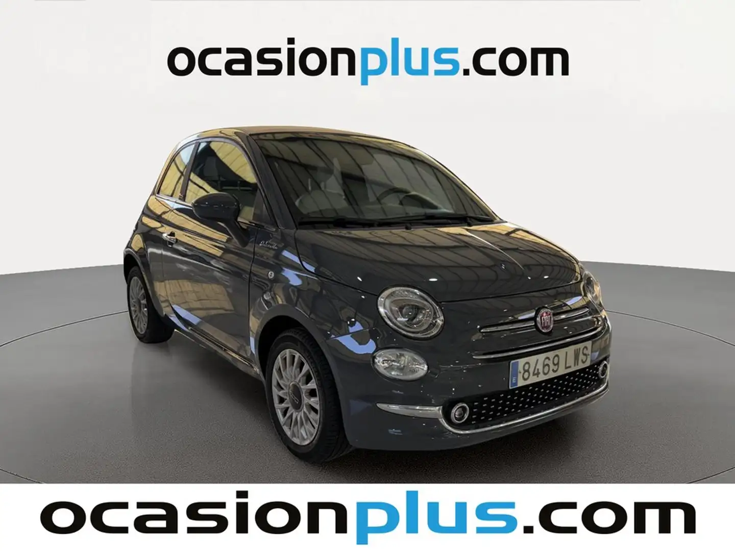 Fiat 500C 1.0 Hybrid Dolcevita 52kW Gris - 2