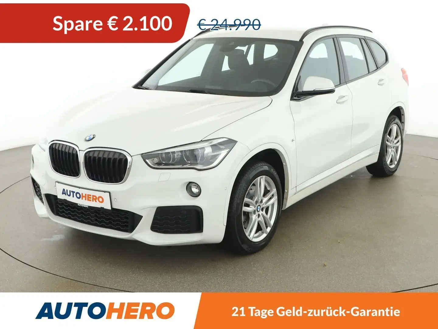BMW X1 xDrive 18d M Sport Weiß - 1