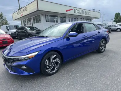 Blue 2025 Hyundai Elantra Preferred FWD Sedan Continuously Variable Transmission