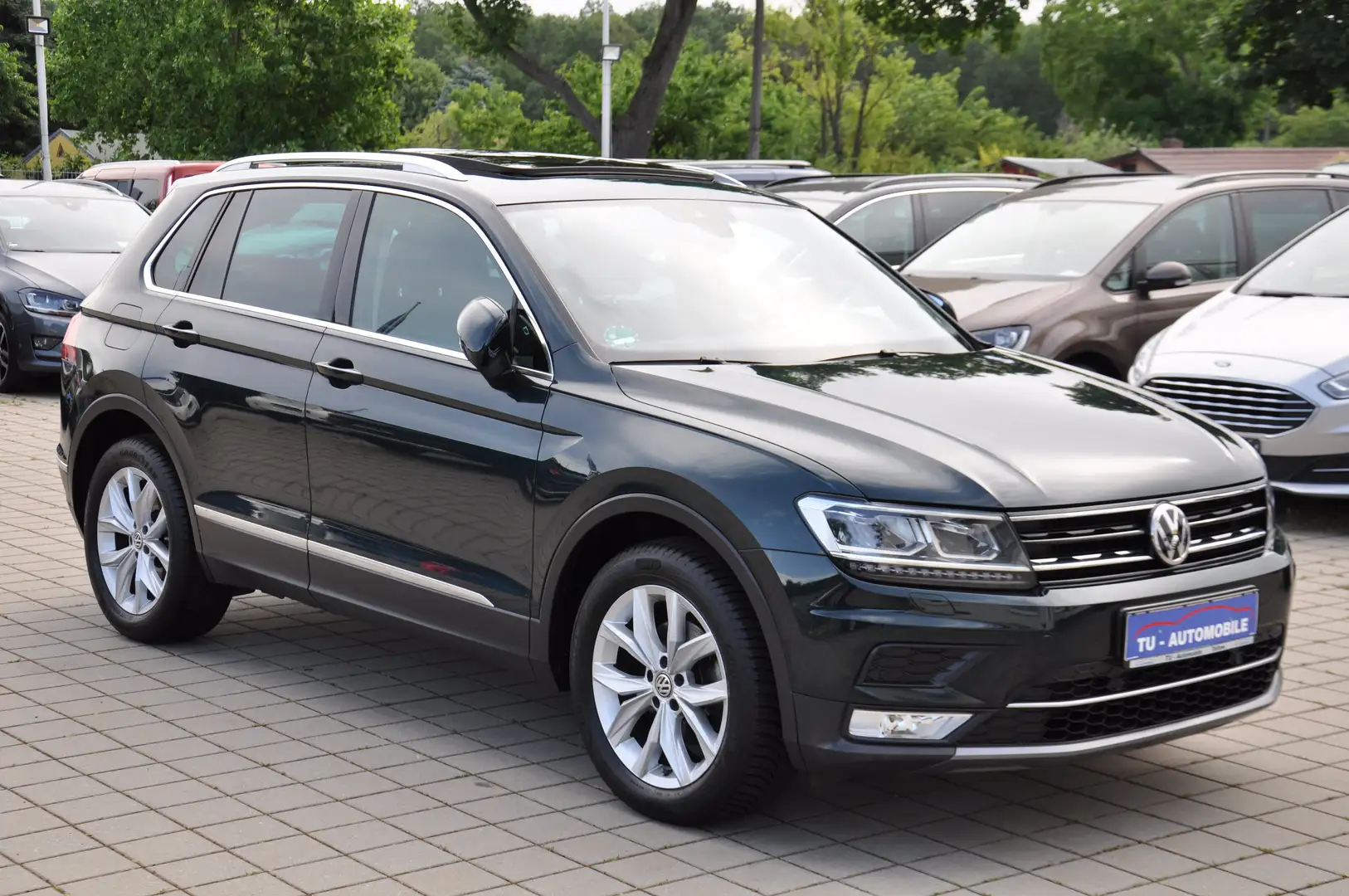 Volkswagen Tiguan 2.0 TDI DSG Highline PANO-STANDHZ-LED-ACC-NAVI-18" Verde - 1