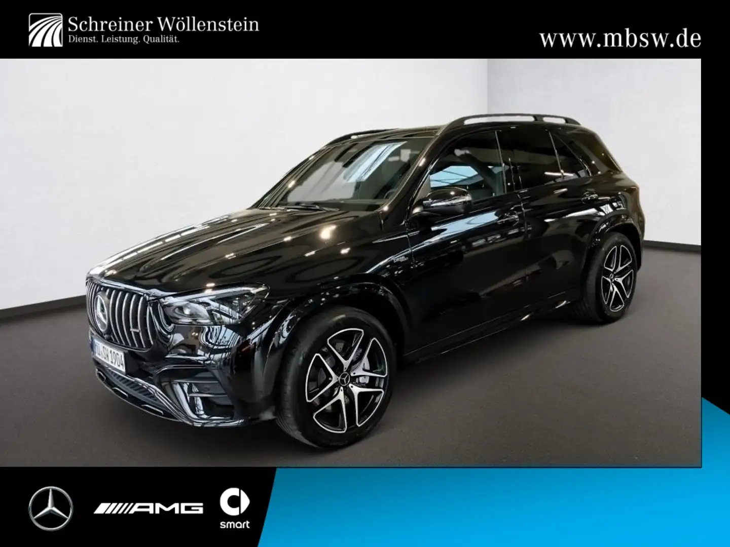 Mercedes-Benz GLE 53 AMG 4M+ Night*AHK*Pano*Head-Up*Burmester* Schwarz - 1