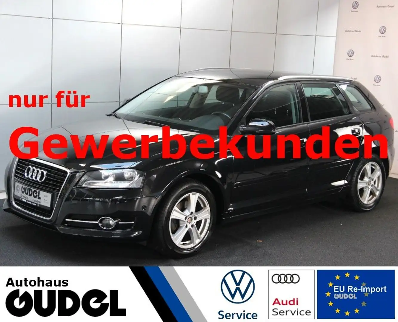 Audi A3 Sportback 1.4 TFSI Attr. !VK nur an Gewerbe! Schwarz - 1
