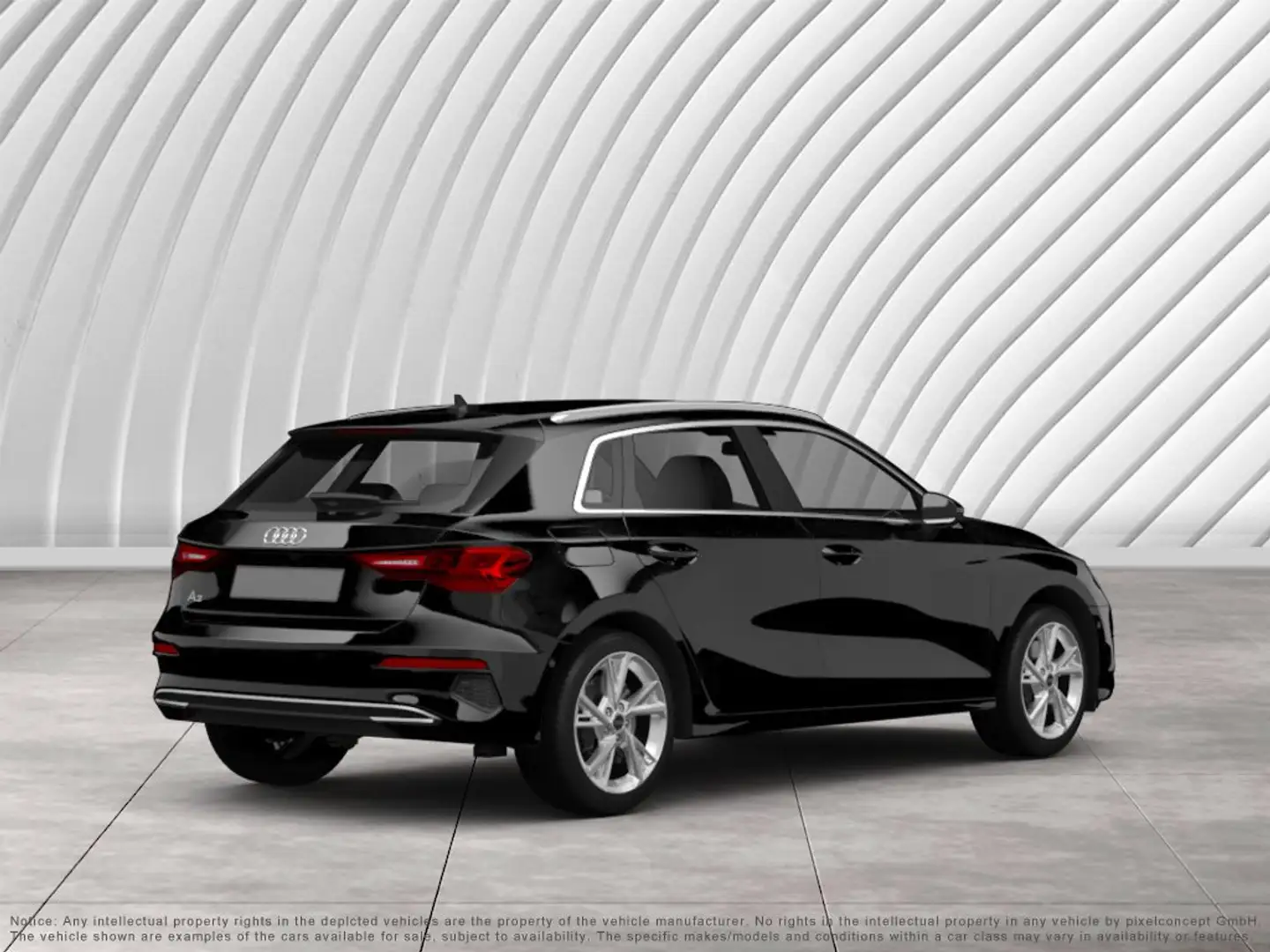 Audi A3 Sportback 40 TFSI e Schwarz - 2