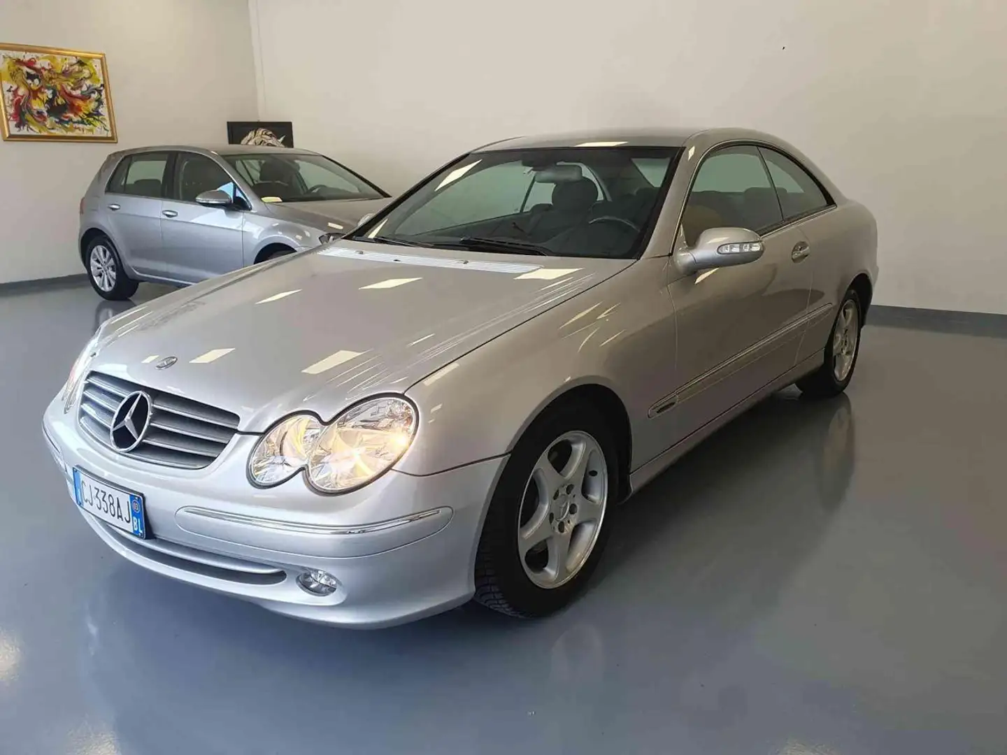 Mercedes-Benz CLK 270 CDI cat 125000km Unicoprop. Silber - 1