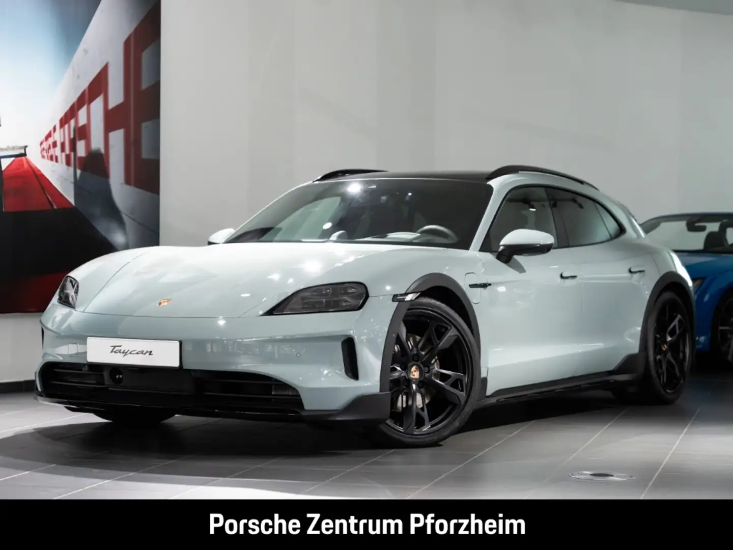 Porsche Taycan 4S Cross Turismo BOSE Panoramadach LED Grün - 1